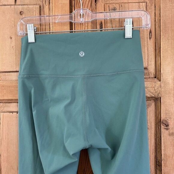 Lululemon Wunder Under Hi-Rise‎ Tight Leggings 28" Frosted Pine Womens Size 6 - Picture 7 of 11